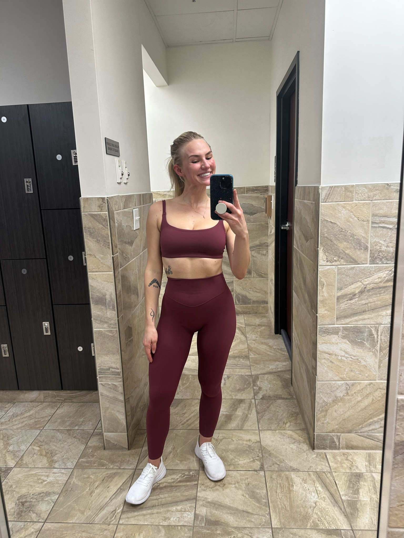 I wear a small in leggings and sports bra!

#LTKfit #LTKFind