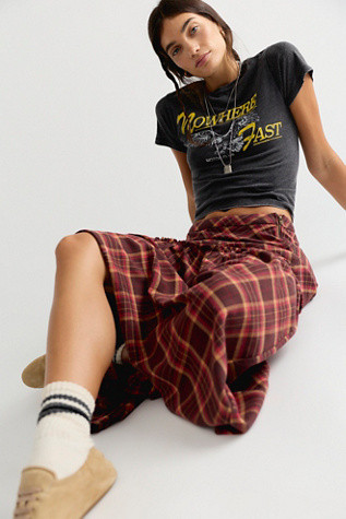 Daydreamer Nowhere Fast Burnout Vintage Tee | Free People (Global - UK&FR Excluded)