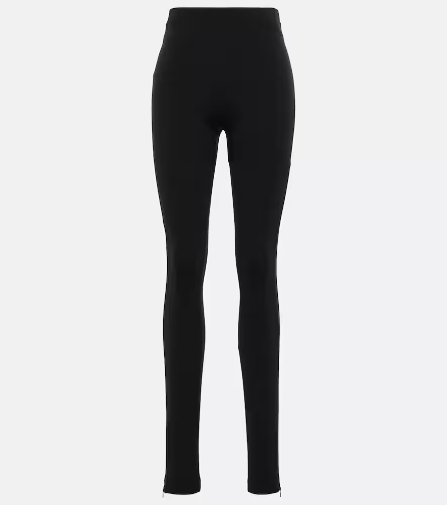 Toteme Zip high-rise leggings | Mytheresa (US/CA)
