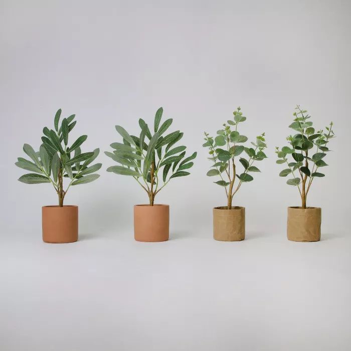4ct 6" Potted Artificial Trees - Bullseye's Playground™ | Target