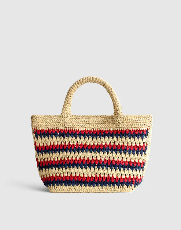 The Woven Mini Tote | Madewell