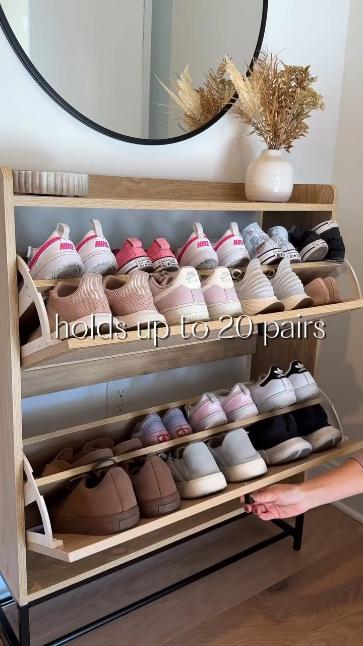 Our shoe storage cabinet is the lowest price I’ve ever seen it for BLACK FRIDAY only $85! It’s the perfect storage solution for shoes even in a small an entryway. Need more storage? push two cabinet together to hold up to 40 pairs👟👞

#LTKCyberWeek #LTKmomlife #LTKHome