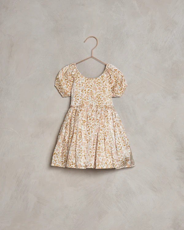 luisa dress | apricot fleur | Noralee