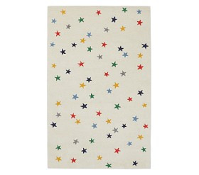 Starry Skies Rainbow Rug | Pottery Barn Kids