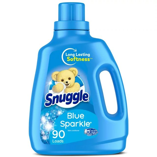 Snuggle Fabric Softener Liquid, Blue Sparkle, 75 Ounce, 90 Loads | Walmart (US)