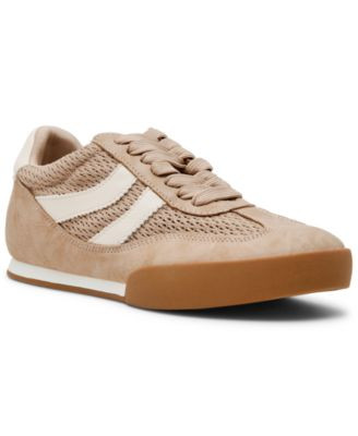 Dv Dolce Vita Women's Maya Lace-Up Mesh Sneakers - Camel Mesh | Macy's