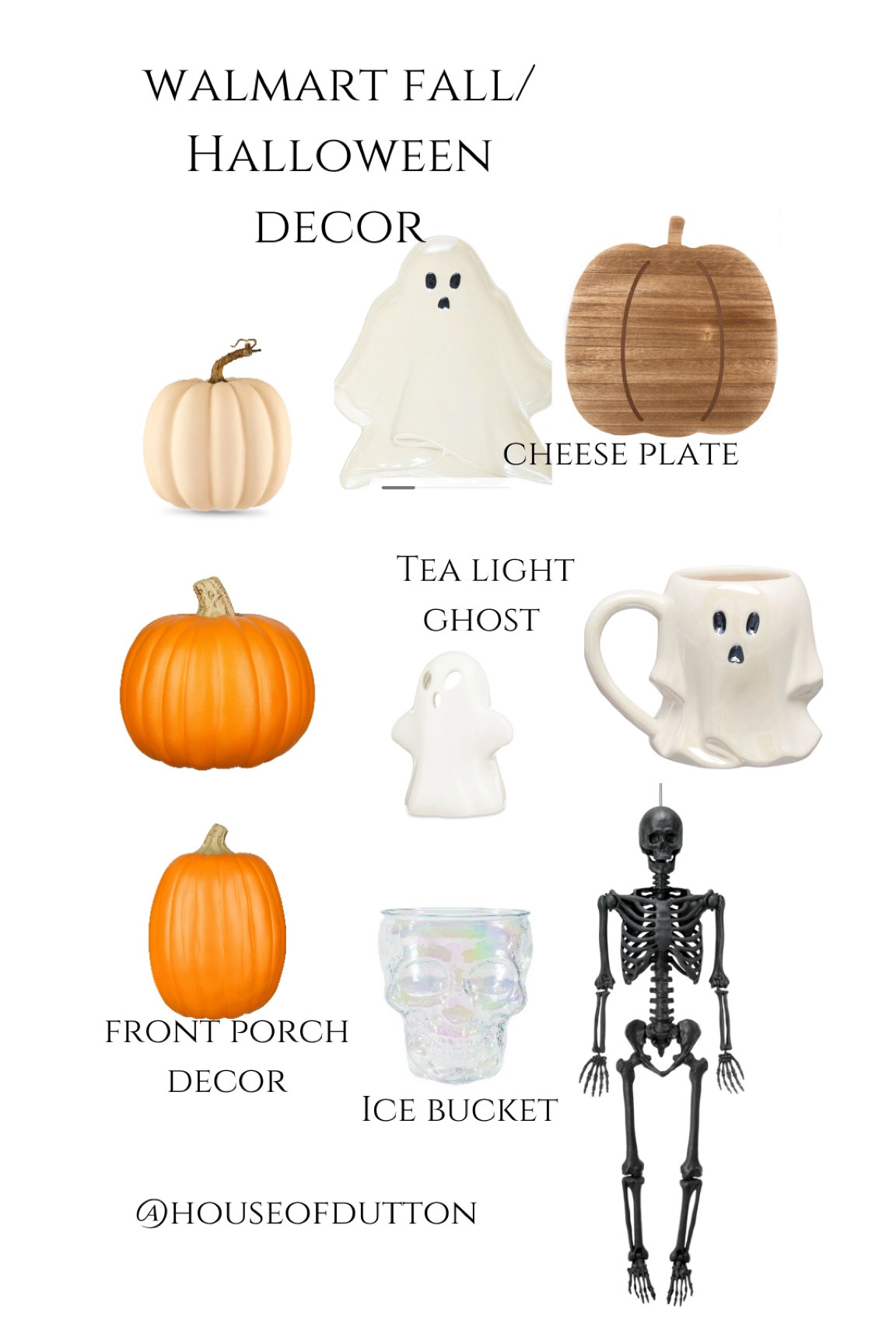 Walmart Fall Halloween Decor

Front porch decor, crate and barrel dupe, coffee cup, large skeleton, cheese boards

#LTKhome #LTKfindsunder50 #LTKHalloween