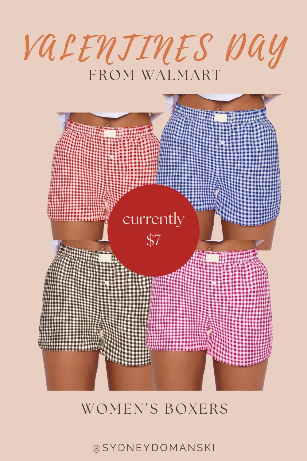 Must have women’s boxer shorts from Walmart! On sale for $7!! 

#walmartfashion #salealert #viral #viralboxershort 

#LTKFindsUnder50 #LTKSaleAlert #LTKU