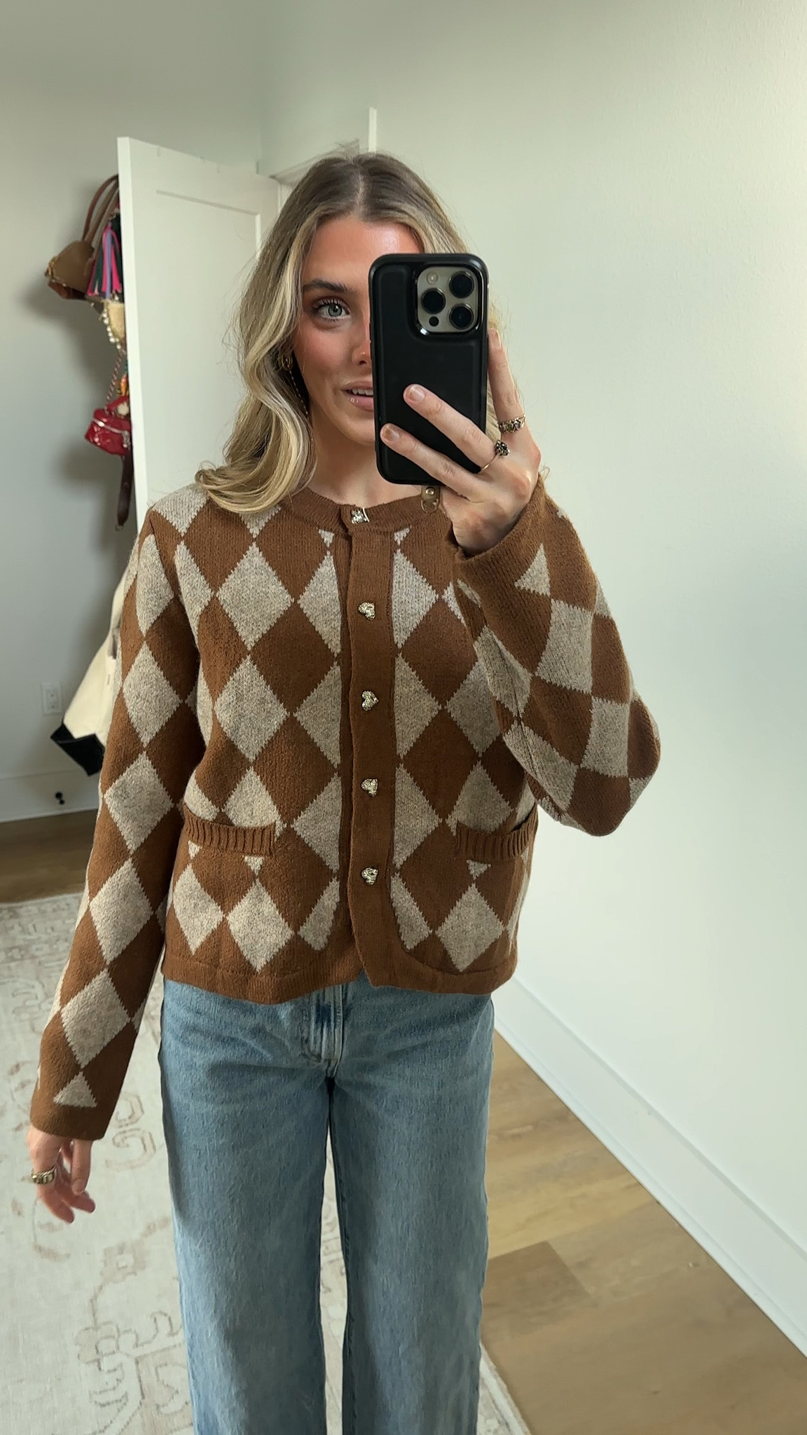 Amazon size small Chevara Women’s Classic Argyle Knitted Cardigan Long Sleeve Crewneck Button Up Cardigans Sweaters

#freepeople #lookforless #affordablefashion #budgetfriendly #budgetfashion #freepeopleinspired #freepeopledupes #amazon #amzonfinds #amazonmusthaves #amazonvirtualtryon #amazonfavorites #amazonfashion #founditonamazon #founditonamazonfashion amazon haul, amazon clothing haul, affordable fashion, clothing haul, fall clothing haul, fall fashion, fall trends, winter clothing haul, amazon fashion, amazon finds, amazon fashion 2026. 

#LTKootd #LTKSeasonal #LTKSaleAlert