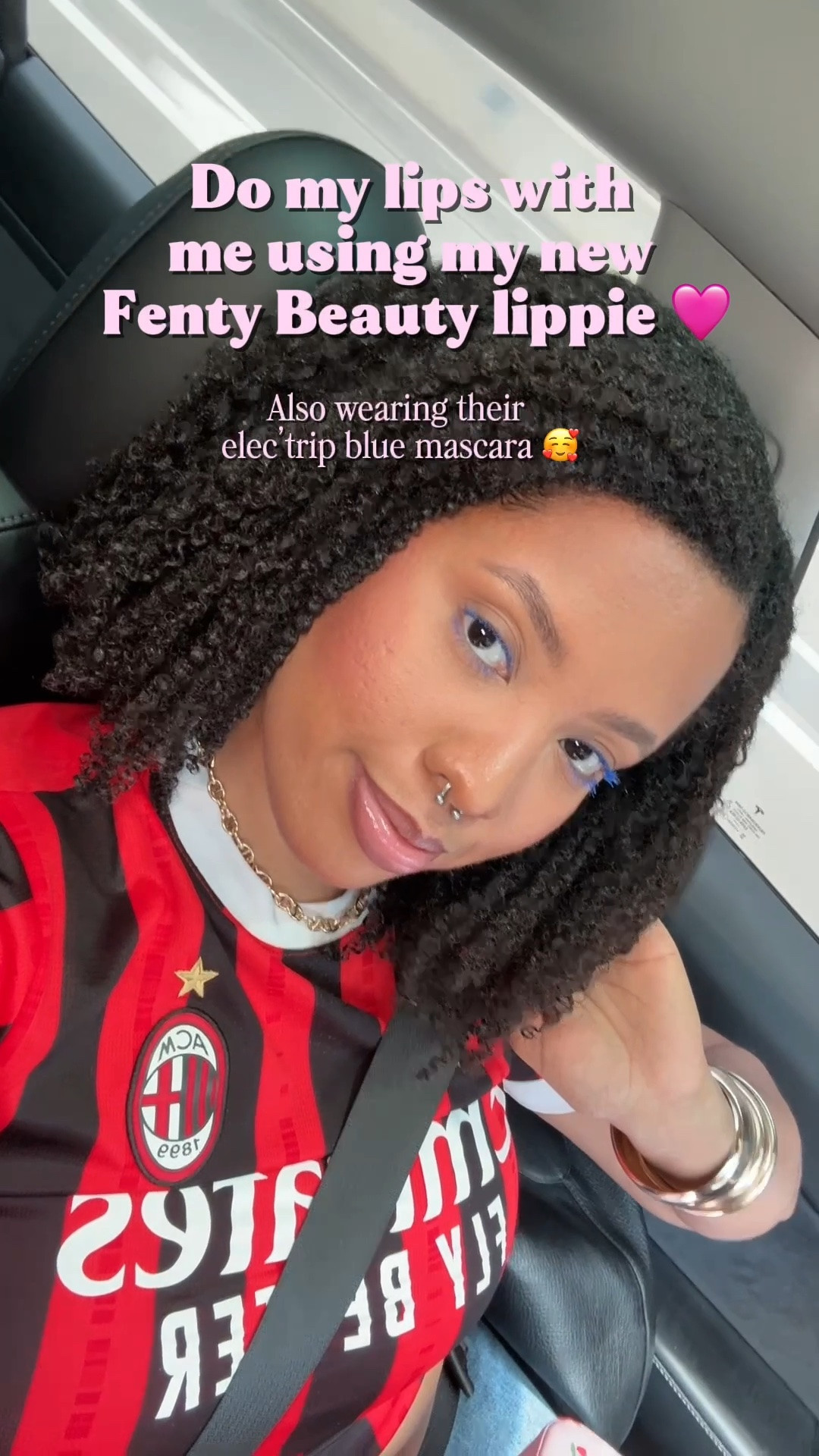 Bought a new @Fenty Beauty lip product! Are we surprised? I am not 🤣 
I bought the gloss bomb stix high shine gloss stick in the shade blaz’d donut and she is perfect to me 🥰 I love a light pink lip product. Other than for the great shade, the products goes on very smooth and lasts for hourrrrrs. I have been wearing it on and off all summer and she will be in my fall makeup bag 🩷 I am also wearing the blue mascara! It’s so fun and makes my brown eyes look great 🩷 Have you tried them ? #beautyfinds #beautycontent #makeupcontent #lipproduct, lip stick, fenty beauty makeup, blue mascara

#LTKgrwm #LTKBeauty #LTKmorningroutine