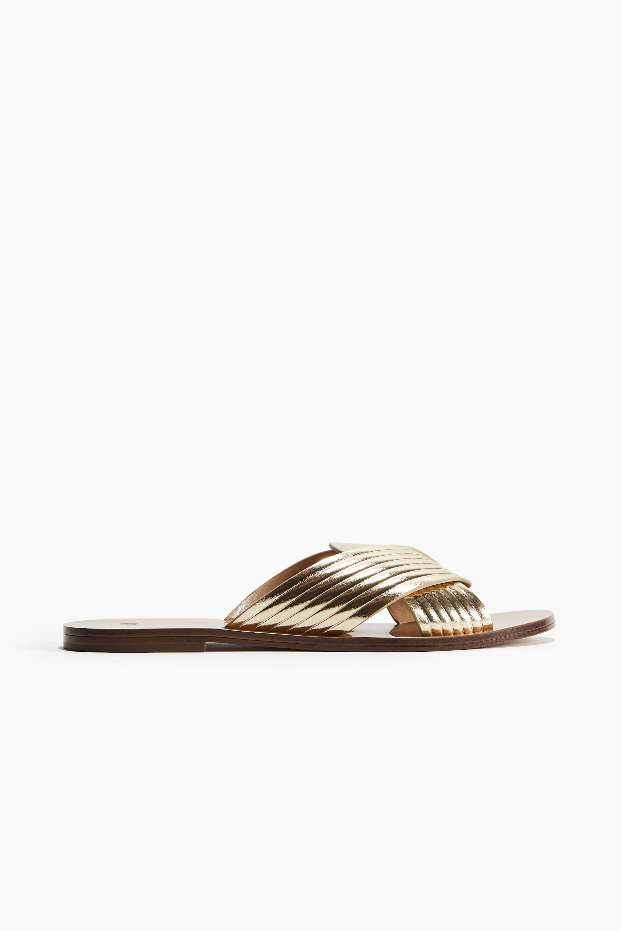 Fluted-Strap Sandals | H&M (US + CA)