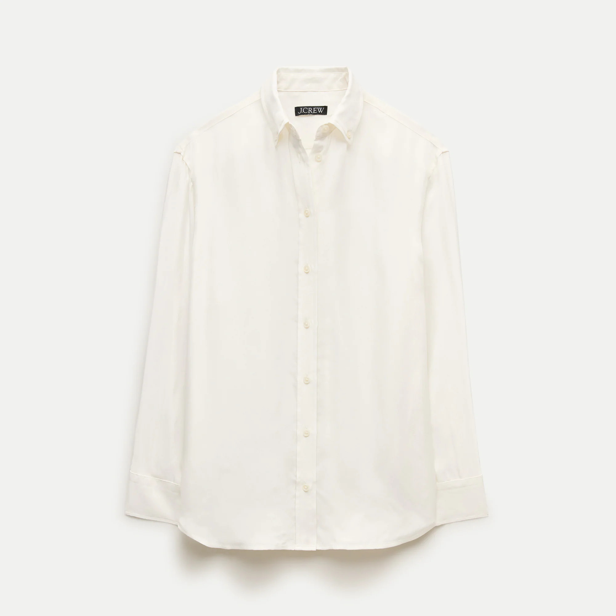 Esme button-up shirt in cupro | J. Crew US