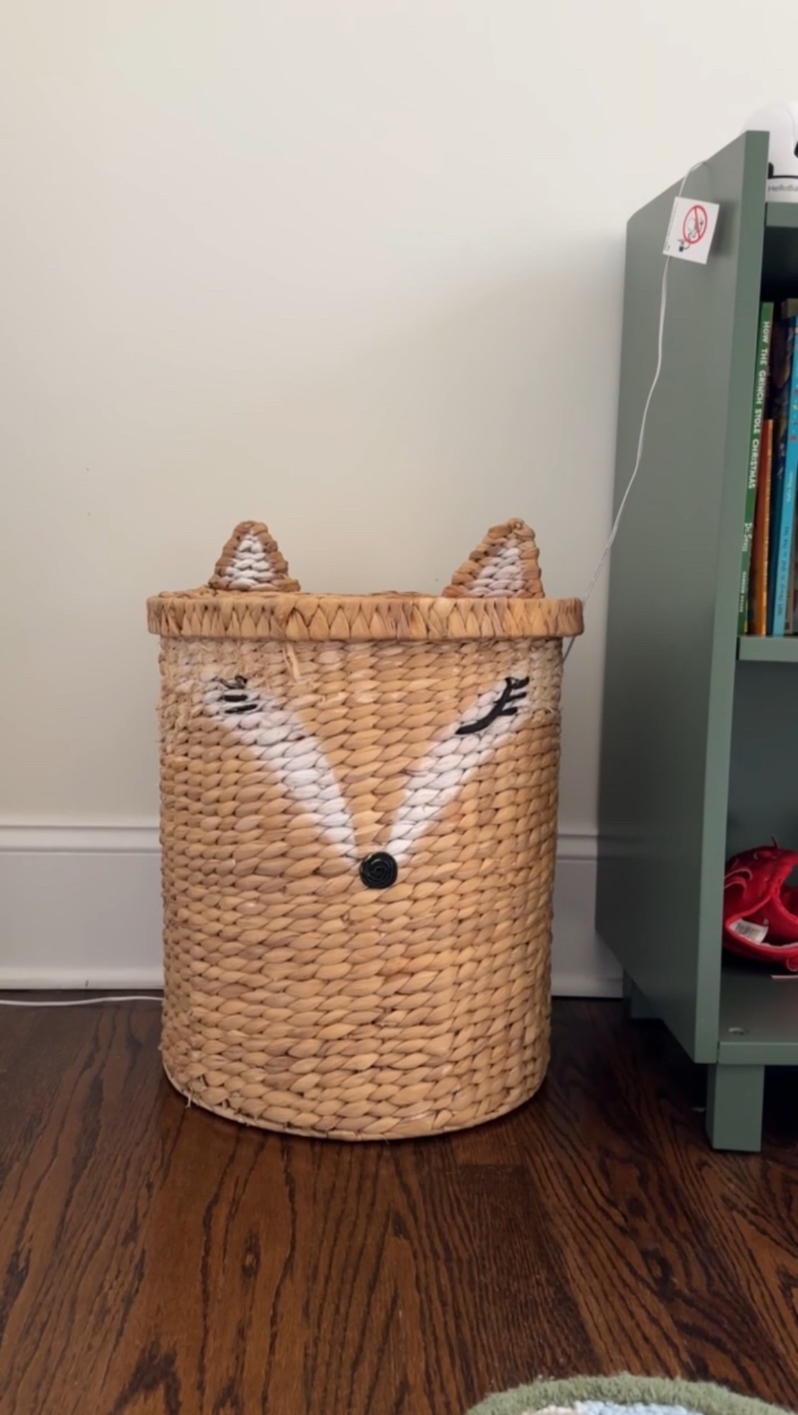 how cute is this laundry basket? 🦊

kids room | laundry basket | home decor 