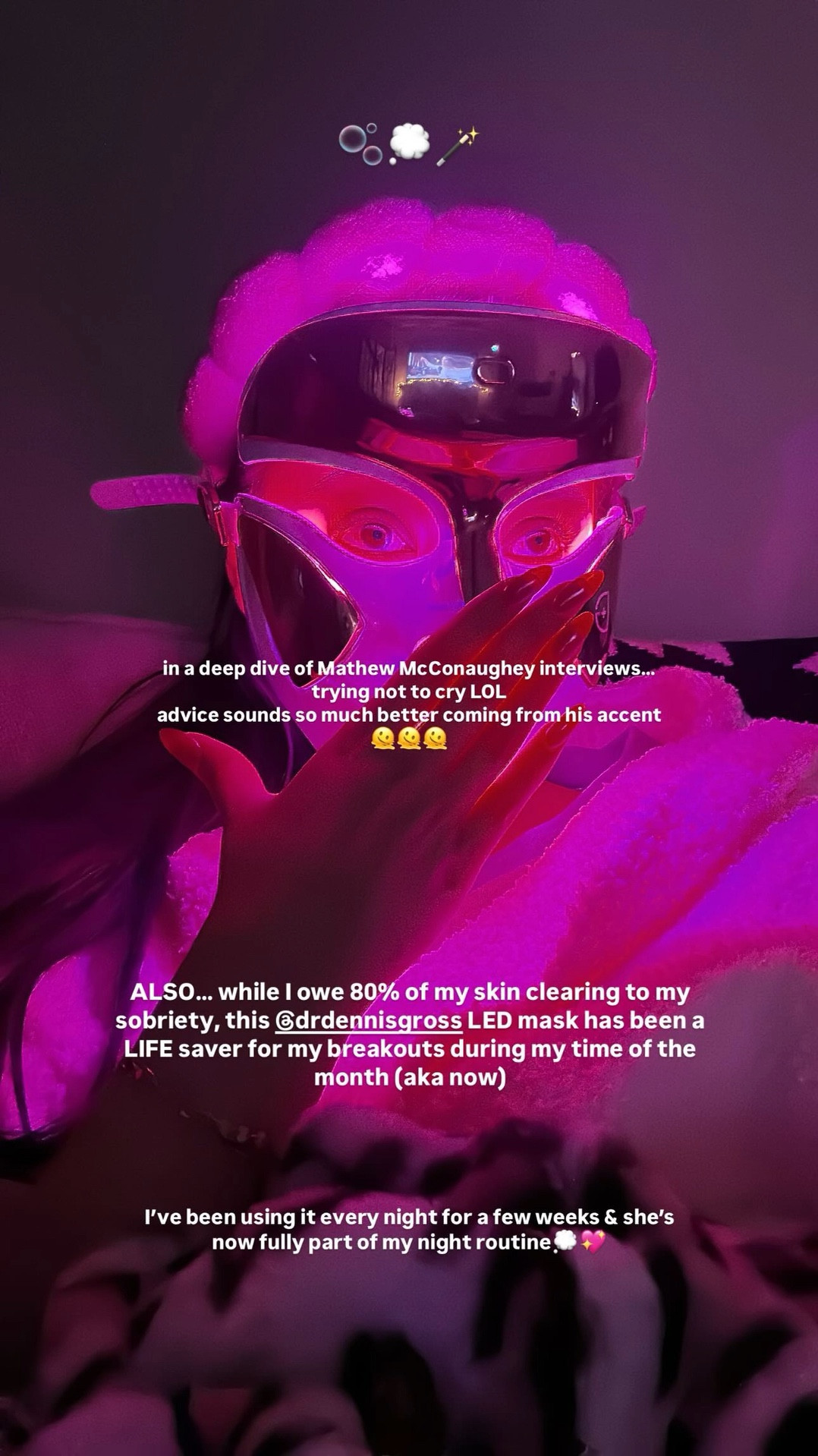 This LED mask has been a LIFESAVER for my breakouts! 🧖🏻‍♀️💕

#LTKBeauty