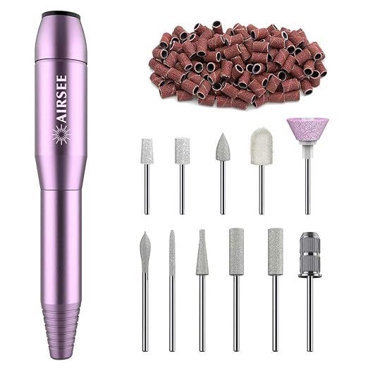 Portable Electric Nail Drill Professional Efile Nail Drill Kit For Acrylic, Gel Nails, Manicure P... | Amazon (US)