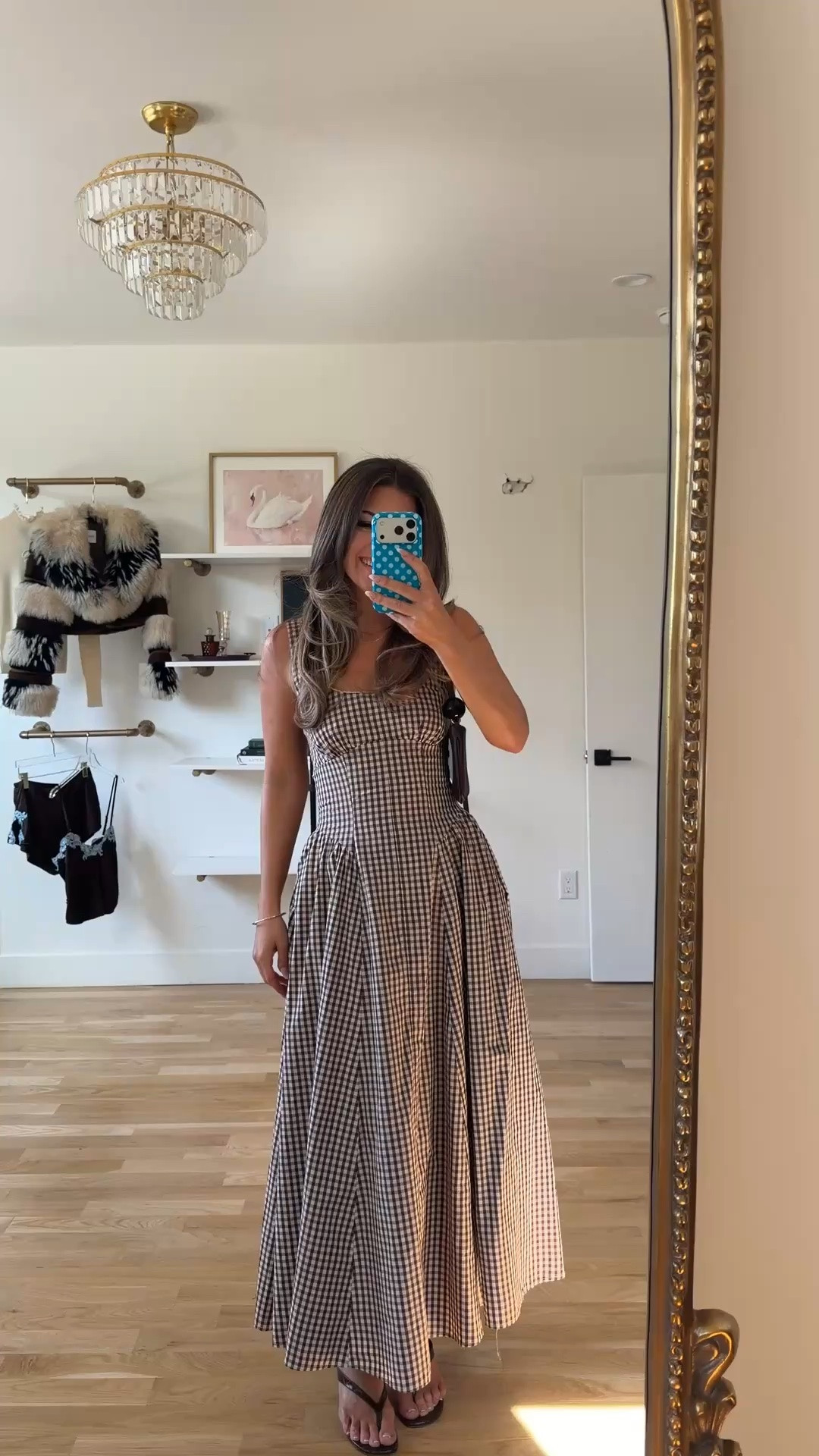 brown and white gingham maxi with a scoop neckline, fitted bodice, and full skirt wedding guest dress for fall and winter 🍂

electric picks: emerson20 

I'm 5'4 and sized down to xs/0

Fall wedding guest dresses, wedding guest dresses, cocktail dresses, semi-formal dresses, black tie wedding guest dresses, destination wedding guest dresses, garden party dresses, wedding guest outfit ideas