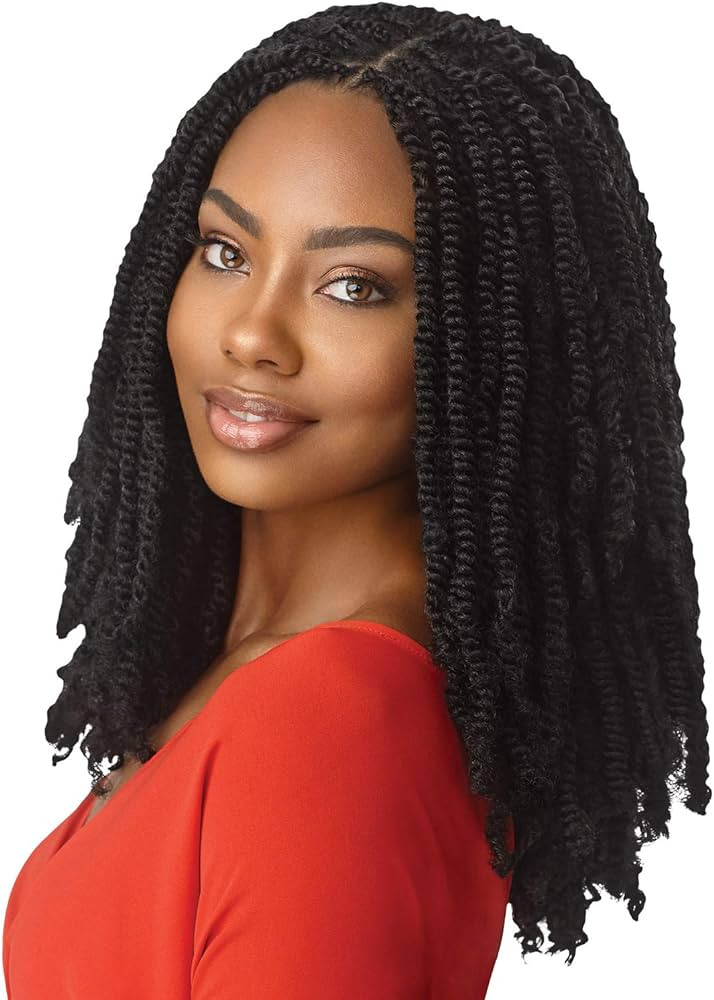 MULTI PACK DEALS! Outre Synthetic Braid - X PRESSION TWISTED UP SPRINGY AFRO TWIST 16 (3-PACK, 1B... | Amazon (US)
