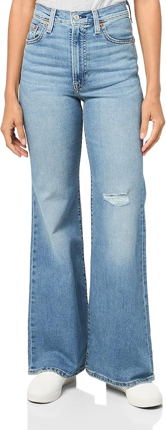 Levi's Women's Ribcage Bell Bottom Jeans | Amazon (US)