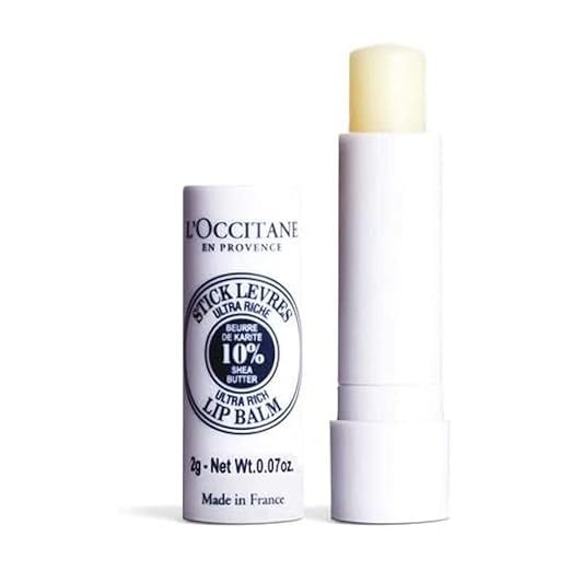 L'Occitane Ultra-Rich 10% Shea Butter Nourishing Lip Balm Stick: Moisturize Dry Lips, Twist Up, S... | Amazon (US)
