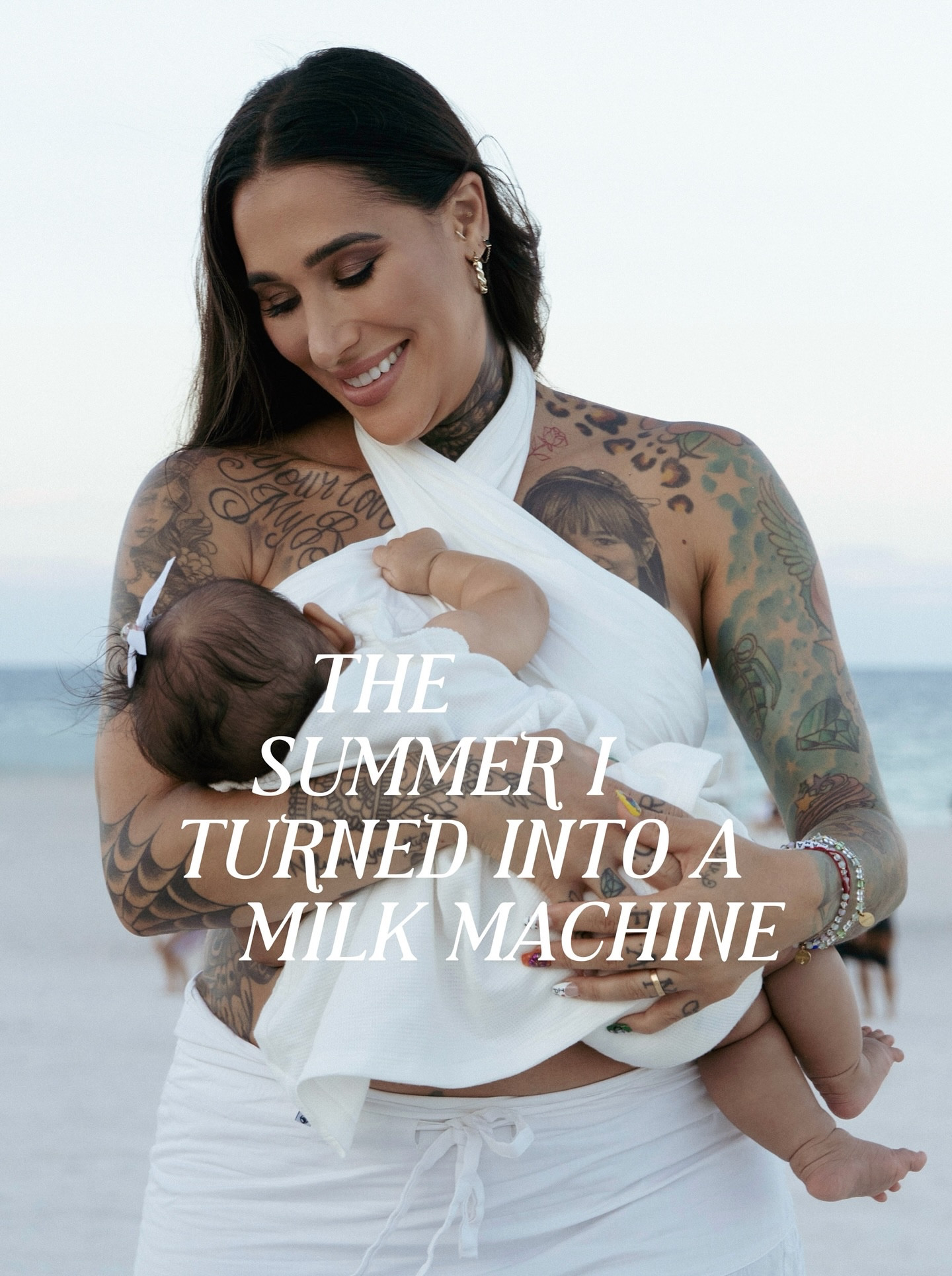 Repeat after me : I can do hard things and still have a banging summer! Happy 5 months @soleilriot proud of myself for keeping you fed, despite wanting to give up !