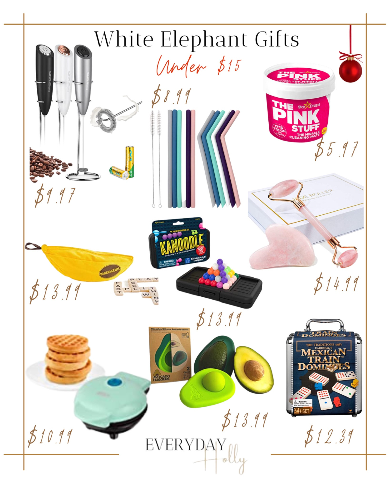 White Elephant gifts under $15 | Holiday gift ideas | Stocking Suffers | Teacher gifts | Novelty gifts | Christmas gifts.


#LTKunder50 #LTKGiftGuide #LTKHoliday