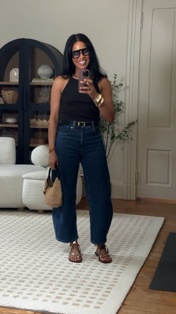 What I like to wear when I don’t know what to wear! Sometimes a simple tank and jeans plus accessories looks so polished and effortless. Must-have closet staples!

#LTKOver40 #LTKStyleTip #LTKFindsUnder100