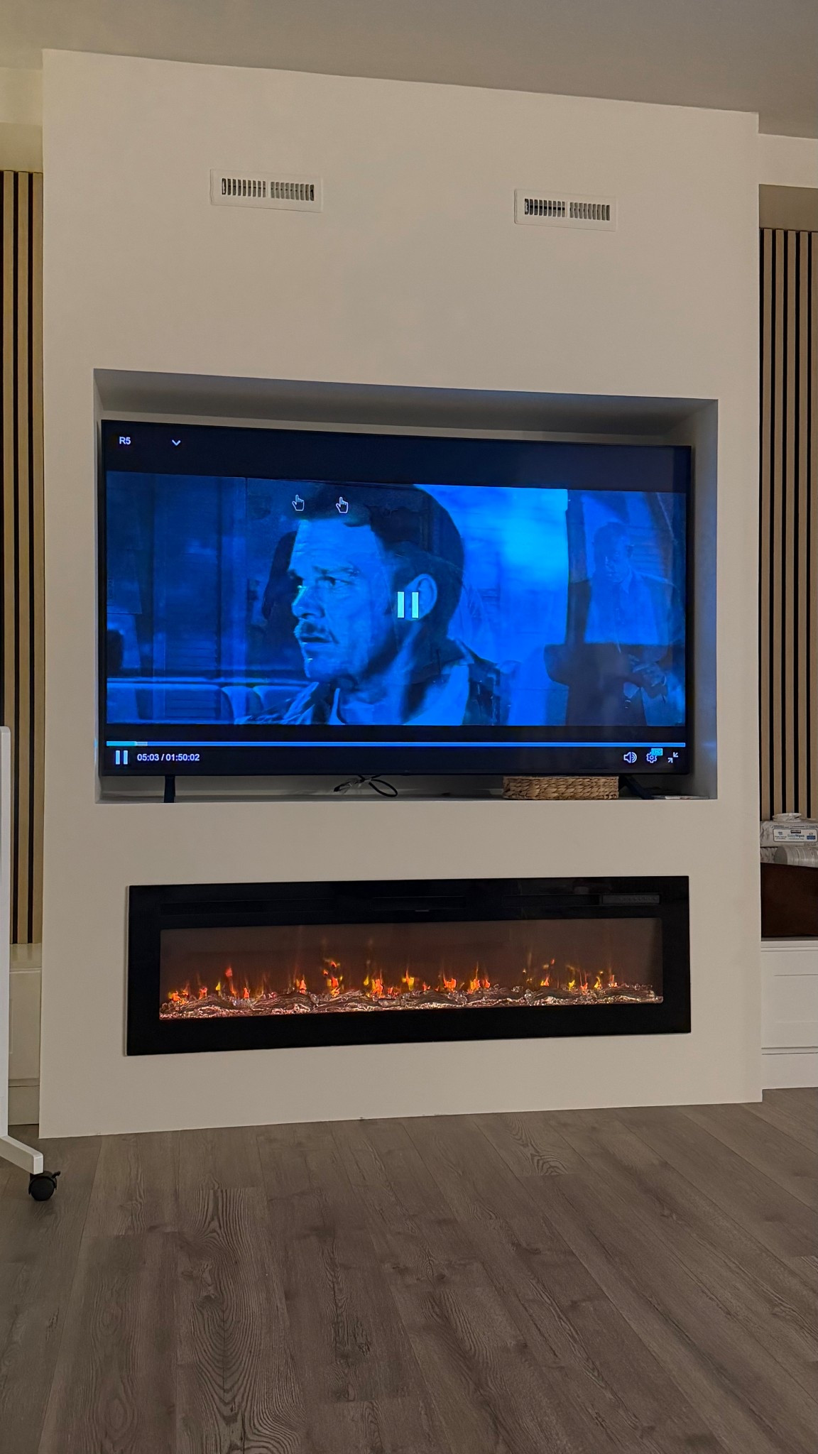 Electric fireplace from Amazon 

#LTKHome