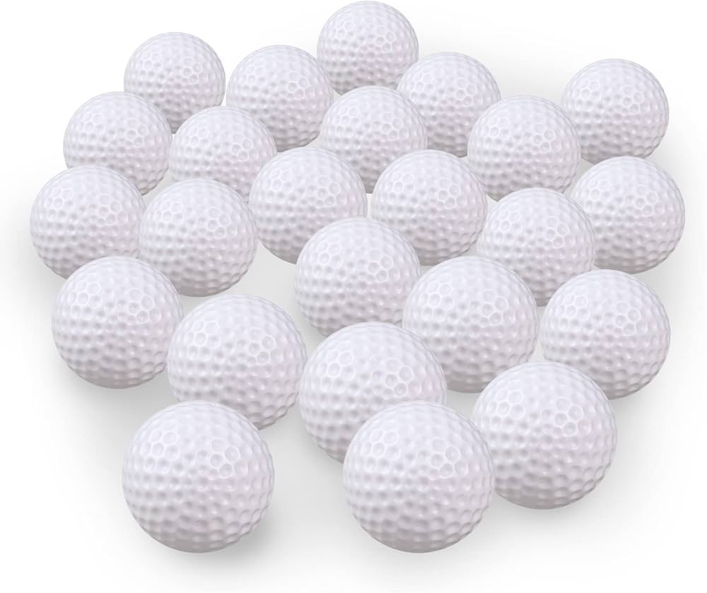 KOFULL Golf Practice Balls, Fake Hollow Plastic Golf Balls for Indoor Training, Suitable for Golf... | Amazon (US)