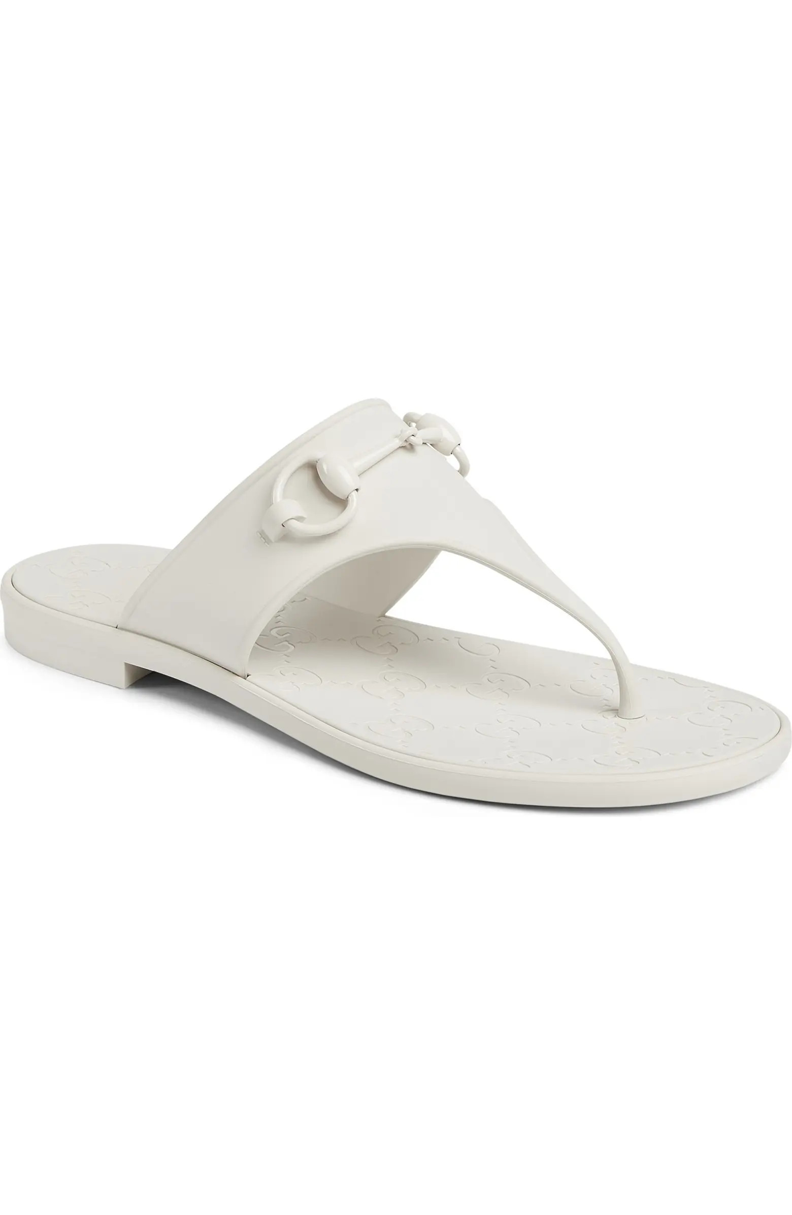 Gucci Minorca Horsebit Rubber Sandal (Women) | Nordstrom | Nordstrom