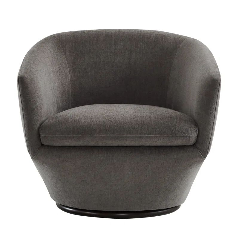 Nirupa Upholstered Swivel Barrel Chair | Wayfair North America