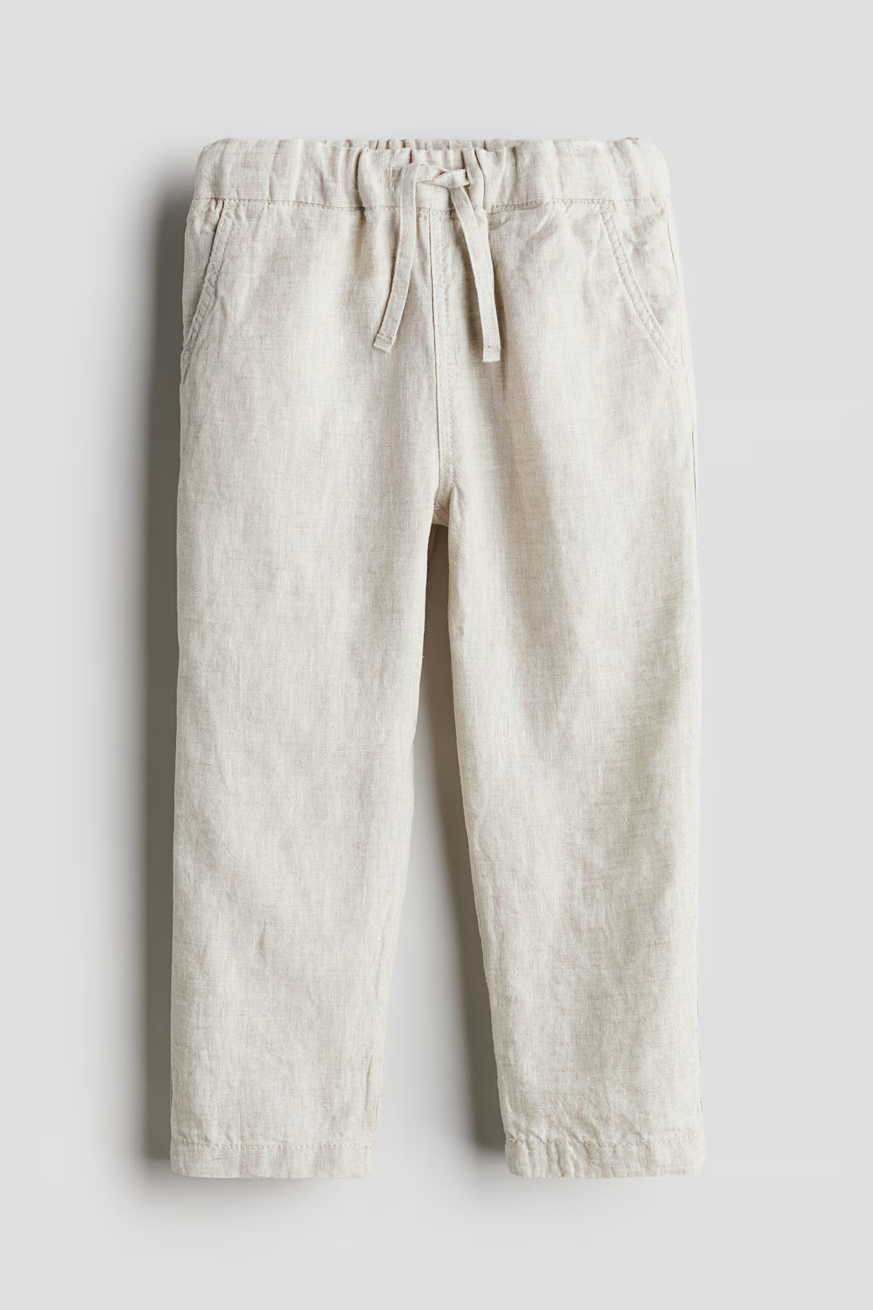 Linen pull-on trousers | H&M (UK, MY, IN, SG, PH, TW, HK)