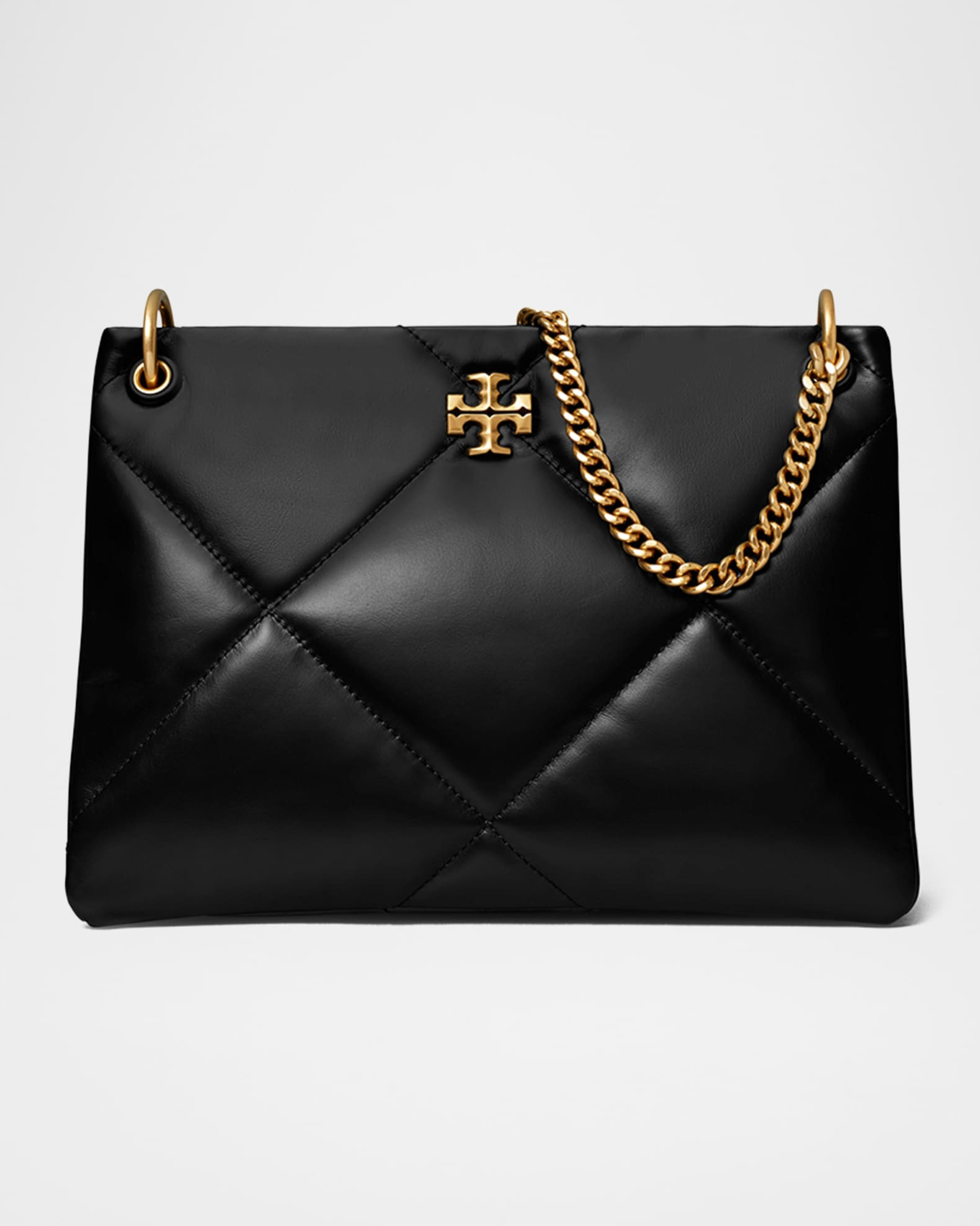 Kira Small Diamond Quilted Leather Shoulder Bag | Neiman Marcus