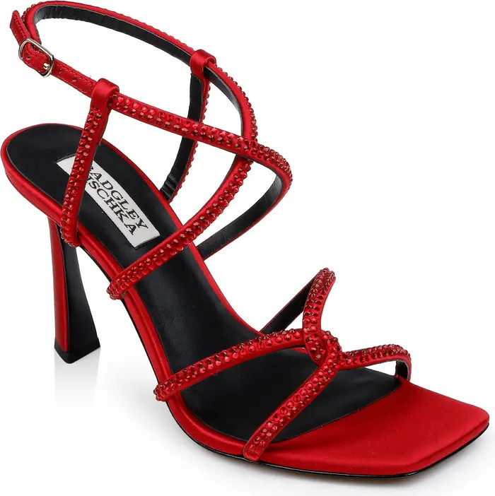 Badgley Mischka Collection Brooke Ankle Strap Sandal (Women) | Nordstrom | Nordstrom