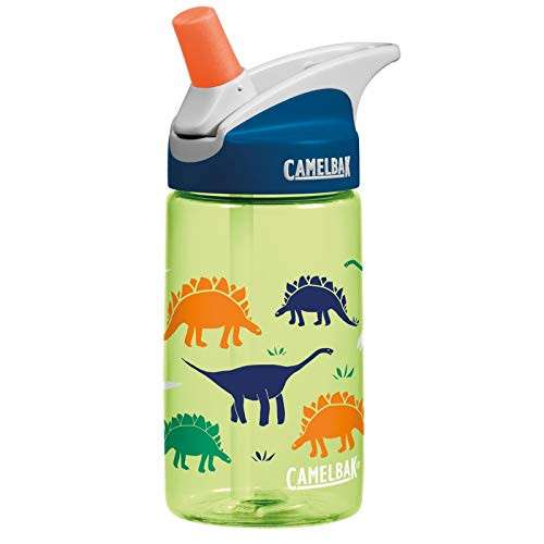 CamelBak Eddy Kids Big Bite Valve Straw Water Bottle Dinorama, 12oz | Amazon (US)