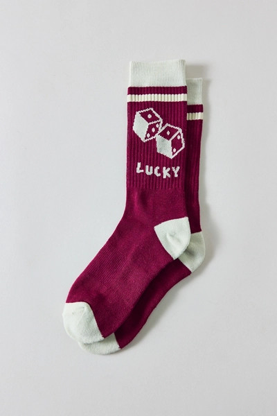 Lucky Dice Crew Sock | Urban Outfitters (US and RoW)
