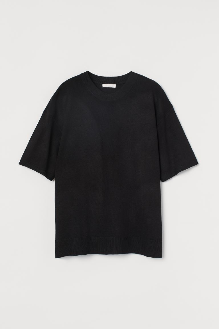 Fine-knit T-shirt | H&M (US + CA)