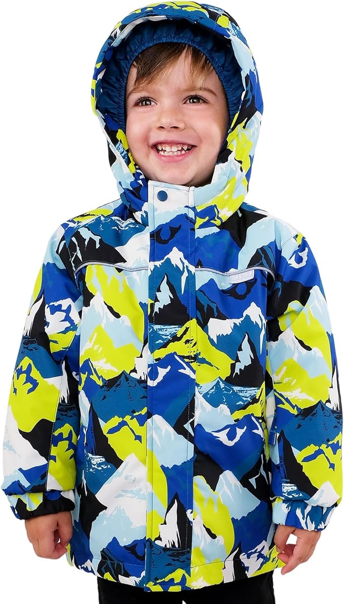 JAN & JUL Waterproof Ski Jacket, Insulated Snow Coat for Toddlers | Amazon (US)