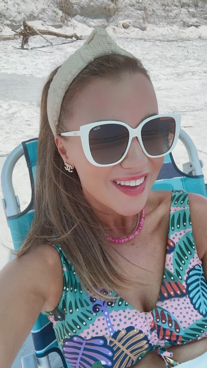 This necklace is beach perfect. Code LAUREN20. 

These bangles are waterproof. I am wearing three sets.

#LTKTravel #LTKStyleTip #LTKFindsUnder50
