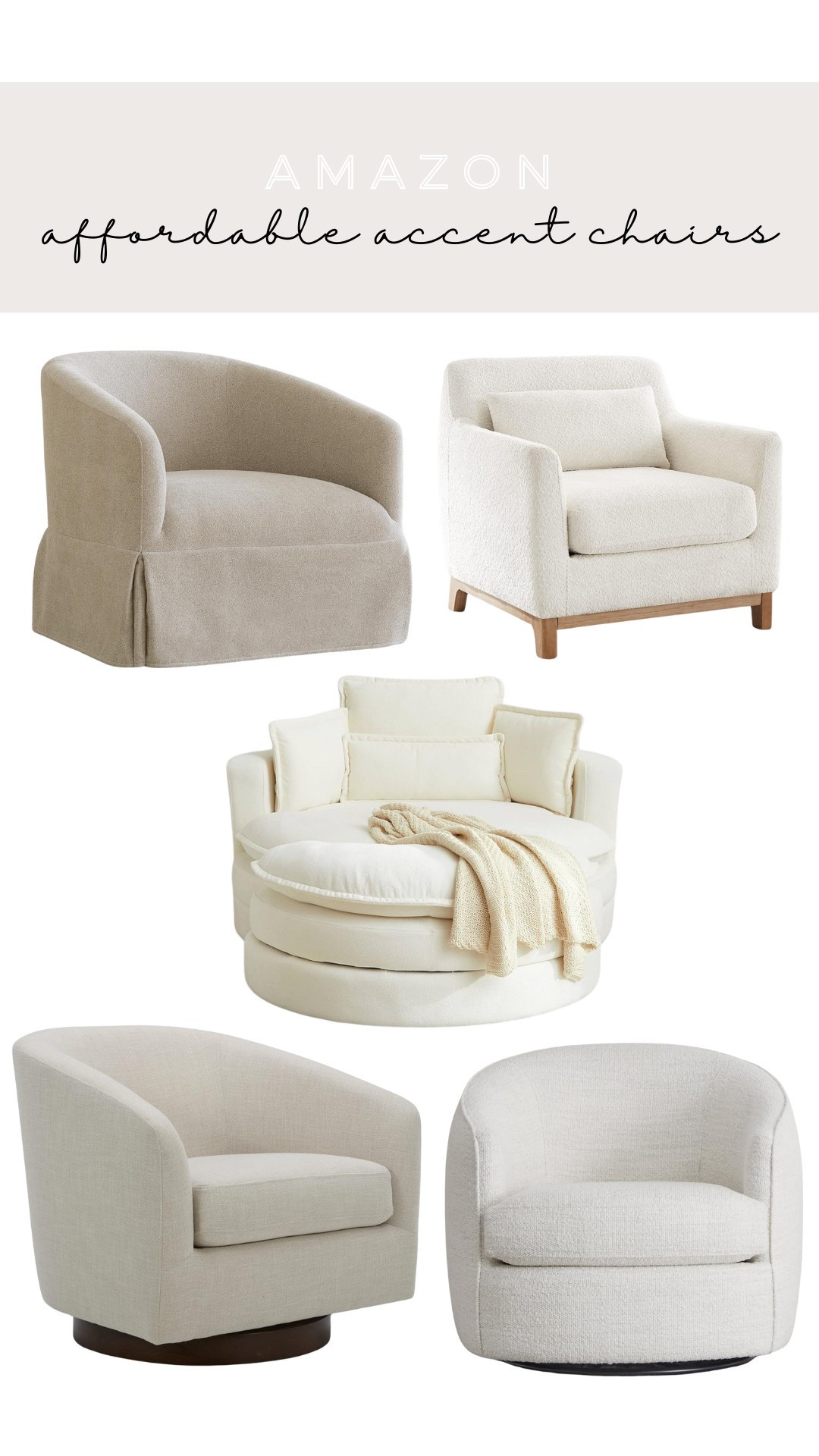 Amazon living room chairs, amazon accent chairs, amazon swivel chair, amazon oversized swivel chair, affordable accent chair, affordable amazon chairs, amazon living room furniture, affordable swivel chair, affordable living room furniture, splurge or save, neva round day bed look for less, Neva round day bed dupe, Neva round day bed look alike, best accent chairs on amazon, accent chairs for living room amazon, best amazon accent chairs, accent chair Amazon 



#LTKSaleAlert #LTKHome #LTKStyleTip