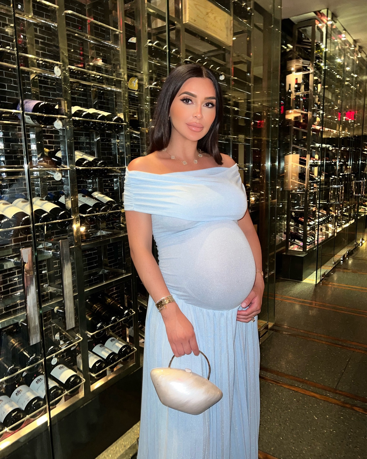 loved this dress so much, I also had to get it in the baby blue 🩵 shop below… I’m wearing size XS (not maternity) but super stretchy and bump friendly 

#LTKStyleTip #LTKBump