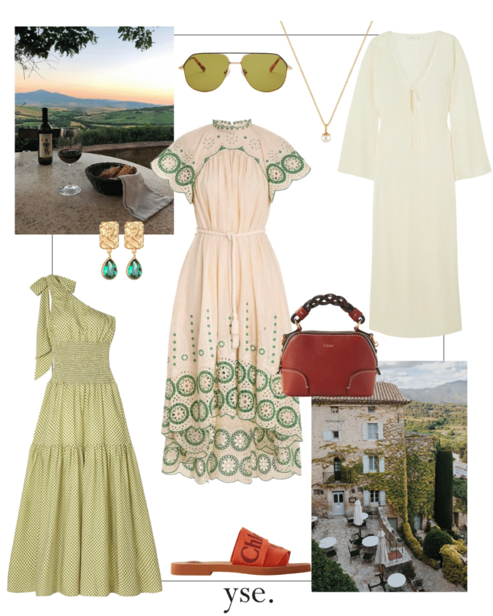 YOUR TUSCANNY EDIT;
BRIEF: Winning and Dinning under the Tuscan Sun
FEELING: Romantic, Stylish, Empowered

#LTKstyletip #LTKfit #LTKtravel