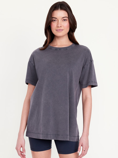 Oversized EveryWear Tunic T-Shirt | Old Navy (US)