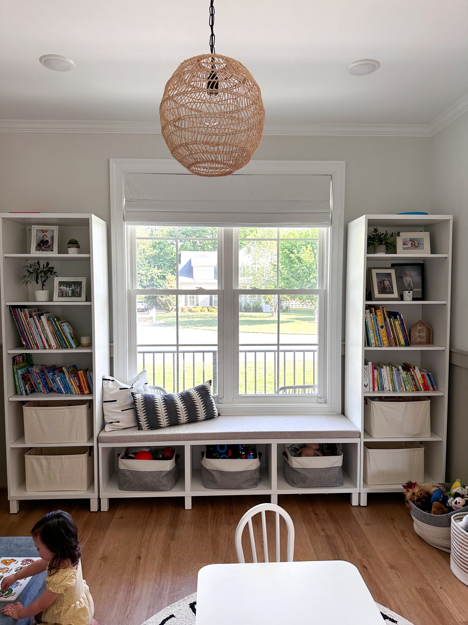 I like to rotate toys from the toy closet to the playroom so my kids get excited seeing them again and don’t lose interest as fast. 
It also reduces overstimulation and encourages more creative play 🤩 

Keeping all the toys organized also keeps me sane 🤪

#LTKkids #LTKbaby #LTKhome