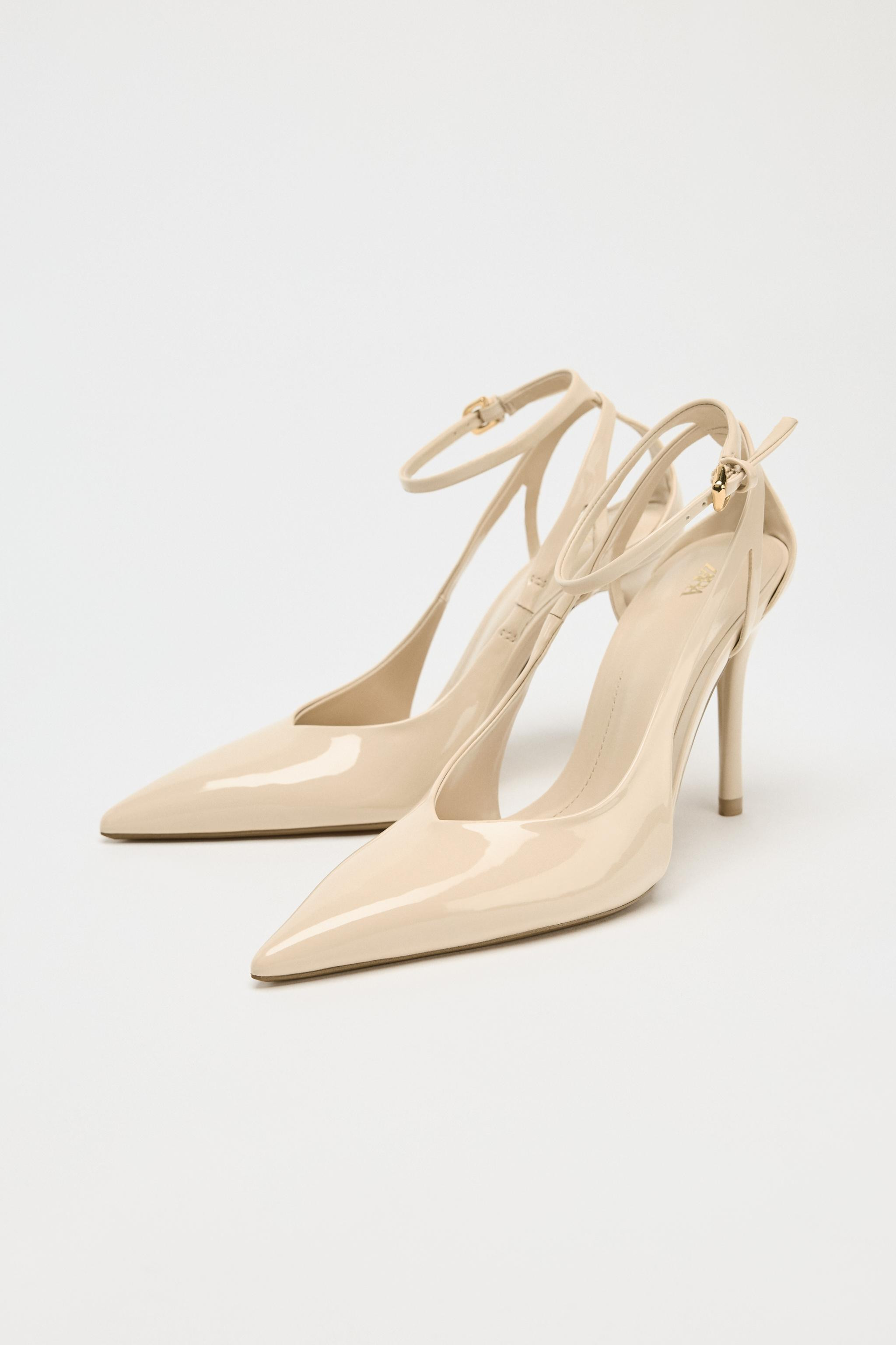PATENT-EFFECT HIGH HEELS | Zara US