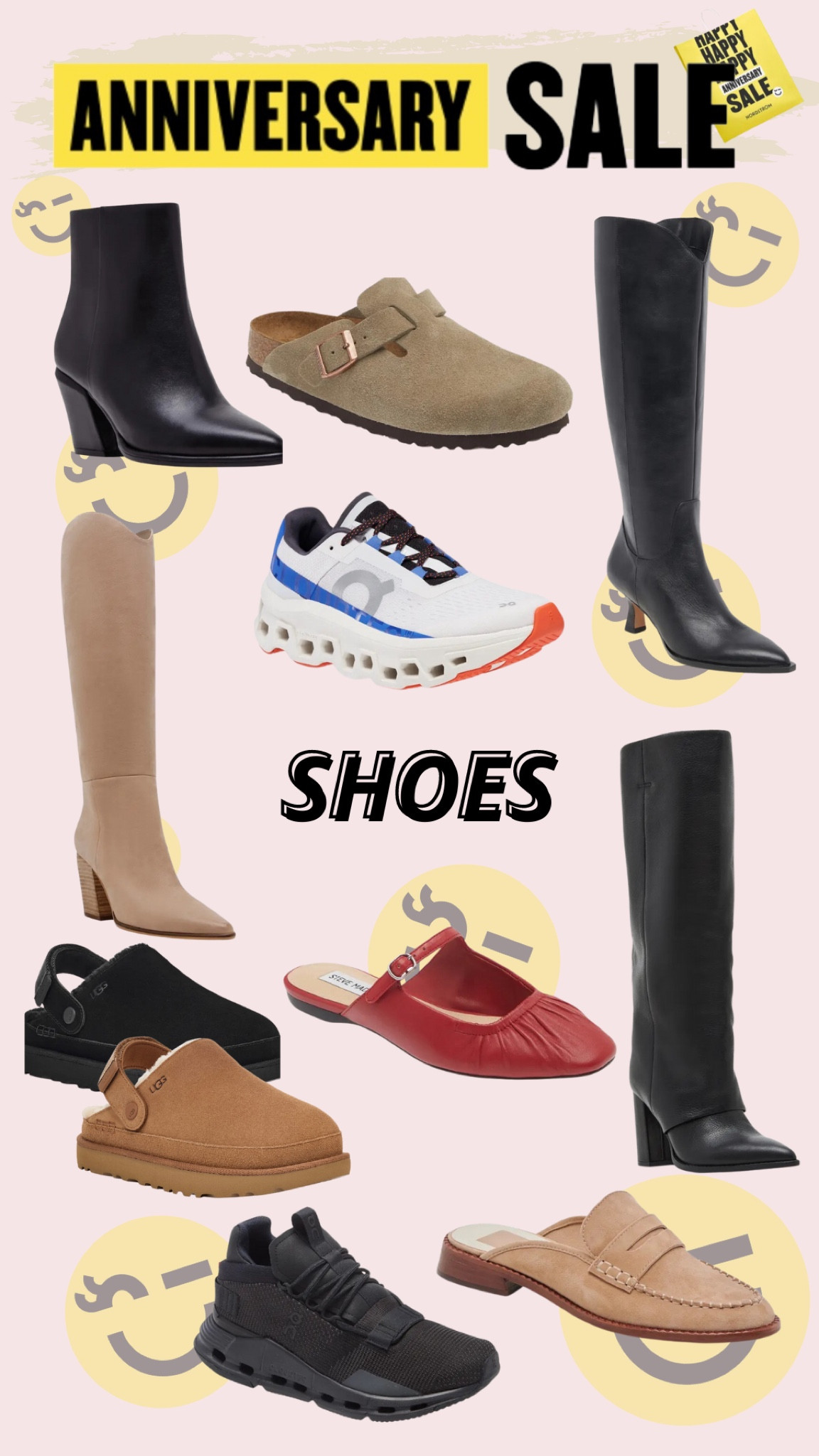 A few best selling shoes back in stock for Nordstrom’s Anniversary Sale but they are selling out fast! Hurry & shop! 

women’ shoes, on cloud tennis shoes, birkenstocks, steve madden boots, uggs, ballet flats, loafers, knee high boots, booties, style, fashion, sale 

#LTKShoeCrush #LTKStyleTip #LTKxNSale