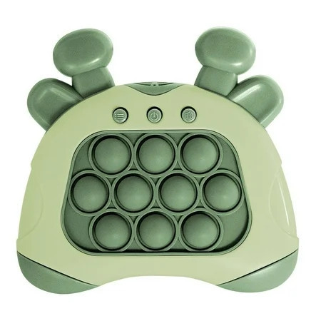 FIEWESEY Quick Push Console with Instant Sound Feedback,Handheld Fast Speed Pushing Game,Early Education Game Console,Pop it Fidget Toy Fast Push Game Decompression Toy (Green) | Walmart (US)