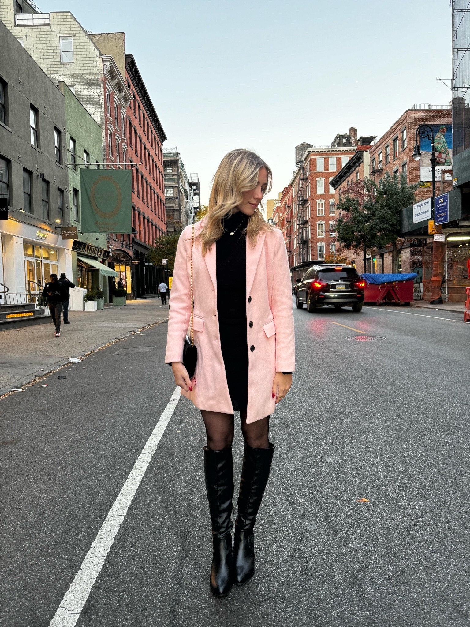 Look of the evening 💕 I’ve been loving this pink jacket from Amazon for fall!

#LTKstyletip #LTKSeasonal #LTKshoecrush