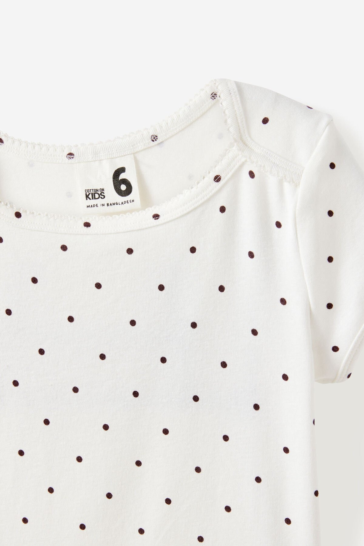 Fitted Essential Raya Square Neck Tee | Cotton On (US)