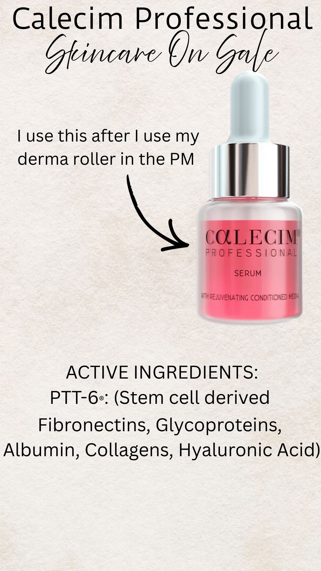 My anti-aging Calecim Professional Pink Serum is on sale! I use it in the PM after I use my derma roller. It’s great to apply after any treatment to boost skin repair and renewal.

Gifts for her, skincare, self care gift ideas, gift guides

#LTKGiftGuide #LTKSaleAlert #LTKCyberWeek