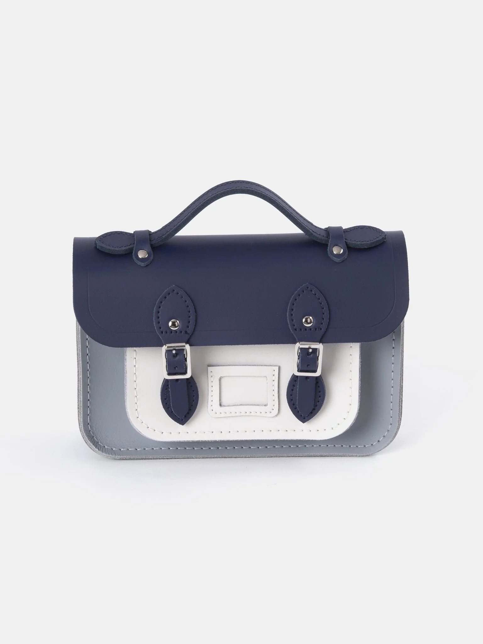 The Mini - Midnight Picnic Matte, French Grey &amp; Clay | The Cambridge Satchel Company